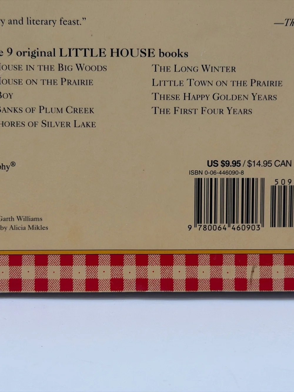 The Little House Cookbook: Frontier Foods from Laura Ingalls Wilder's Stories PB